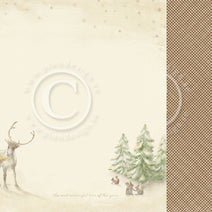 PION 12X12 CHRISTMAS WISHES SANTAS FRIENDS - PD9806F