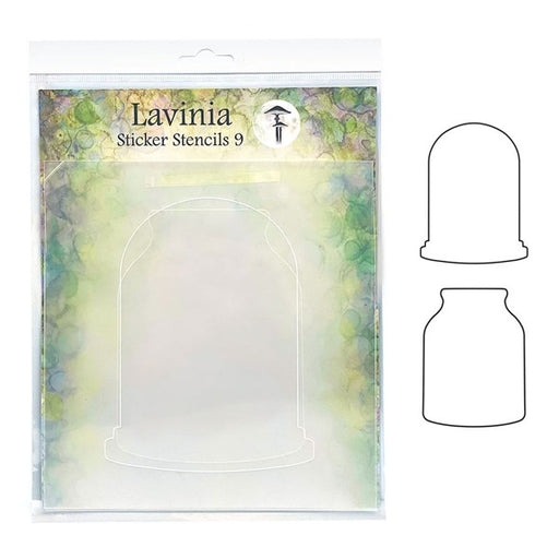 LAVINIA STAMPS STICKER STENCIL 09 - STICKERSTENCIL-9 
