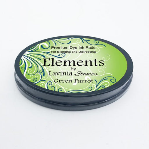 LAVINIA STAMP PAD ELEMENTS PREMIUM DRY INK GREEN PARROT - LSE-25