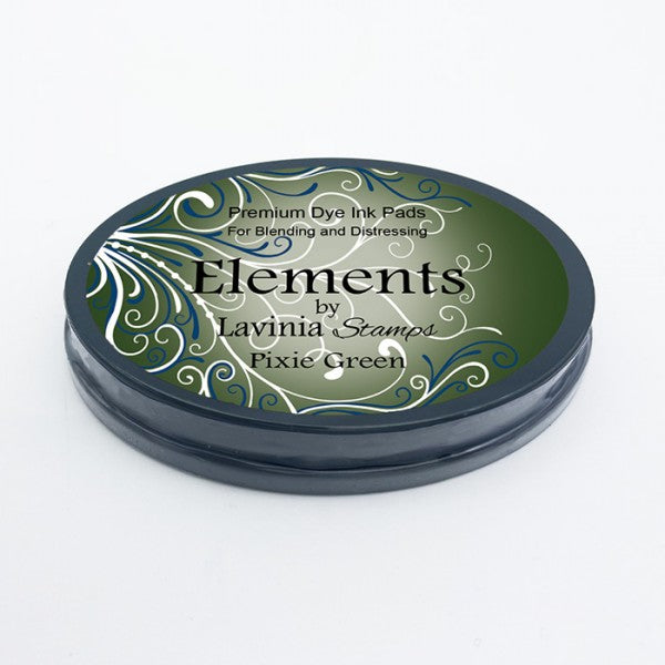 LAVINIA STAMP PAD ELEMENTS PREMIUM DRY INK PIXIE GREEN - LSE-26