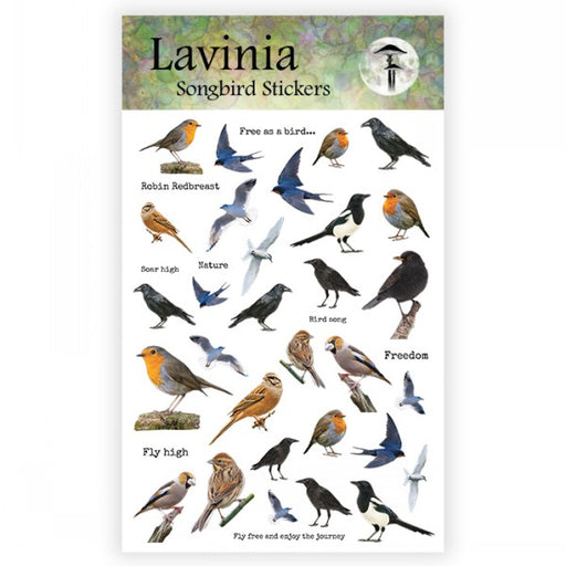 LAVINIA STAMPS SONGBIRD STICKER 2- LST002