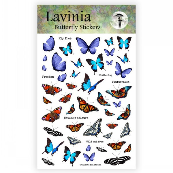 LAVINIA STAMPS BUTTERFLY STICKER - LST001