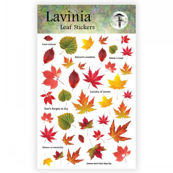 LAVINIA STAMPS LEAF STICKERS - LST003