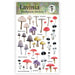 LAVINIA STAMPS MUSHROOM STICKER 1 - LST004