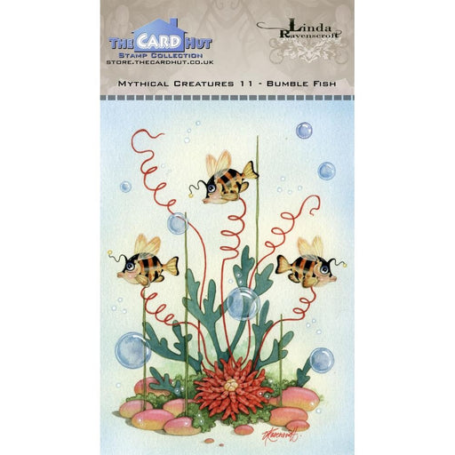 THE CARD HUT STAMP MYTHICAL CREATURES 11 BUMBLE FISH - LCMC011