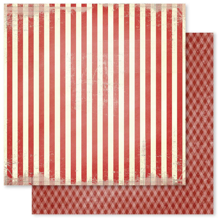 PAPER ROSE  CHRISTMAS  TIME  BASICS E 12 X 12 PAPER COLLECTION  - 31109