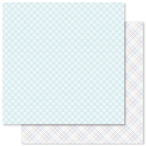 PAPER ROSE PAPER 12 X 12  PAPER EASTER TIME PLAIDS B- 31815