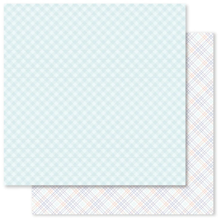 PAPER ROSE PAPER 12 X 12  PAPER EASTER TIME PLAIDS B- 31815