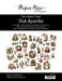 PAPER ROSE CUT APART PAPER PACK CHRISTMAS TIME -  32784