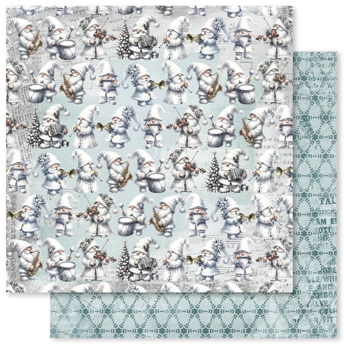 PAPER ROSE WHITE CHRISTMAS  D  12 X 12 PAPER COLLECTION  - 32901