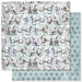 PAPER ROSE WHITE CHRISTMAS  D  12 X 12 PAPER COLLECTION  - 32901