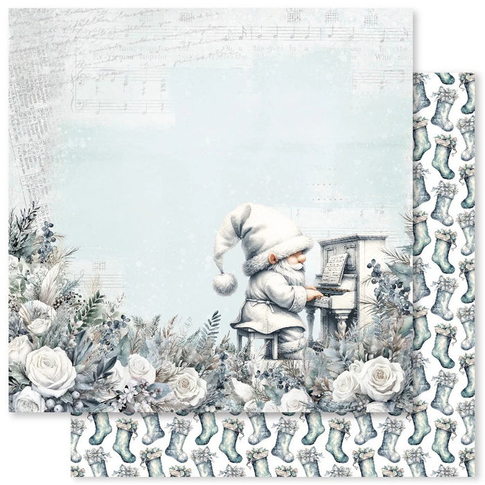 PAPER ROSE WHITE CHRISTMAS  E  12 X 12 PAPER COLLECTION  - 32904