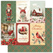 PAPER ROSE CHRISTMAS TREE FARM D 12 X 12 PAPER - 35265