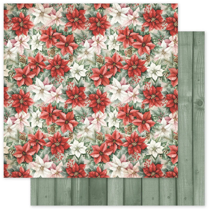 PAPER ROSE CHRISTMAS TREE FARM  BASIC B  12 X 12 PAPER COLLECTION  - 35283