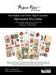 PAPER ROSE PAPER  CHRISTMAS TREE FARM TAGS AND TICKETS EMBOSSED DIE CUTS - 35304