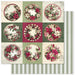 PAPER ROSE  CHRISTMAS  HOLLY D  12 X 12 PAPER COLLECTION  - 35130