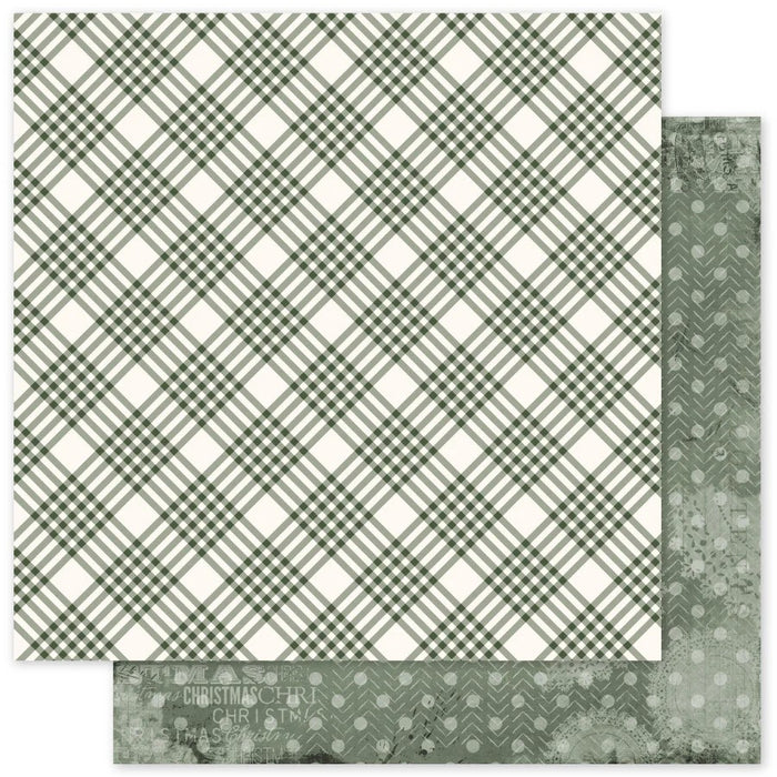 PAPER ROSE  CHRISTMAS  HOLLY  BASICS F 12 X 12 PAPER COLLECTION  - 35160