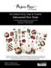 PAPER ROSE CHRISTMAS HOLLY TAGS AND TICKETS EMBOSSED DIE CUTS  -  35169