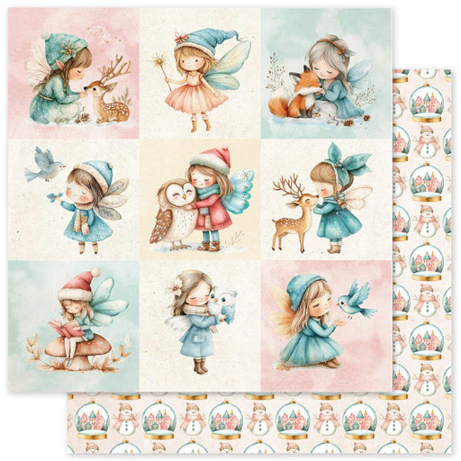 PAPER ROSE FAIRYTALE CHRISTMAS BASIC A 2 X 12 PAPER - 35211
