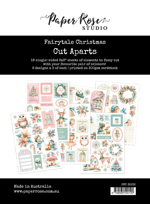PAPER ROSE FAIRYTALE CHRISTMAS  CUT APARTS PAPER PACK - 35232