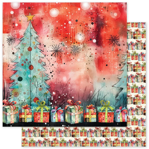 PAPER ROSE MERRY AND BRIGHT BASICS C 12 X 12 PAPER COLLECTION  - 35686