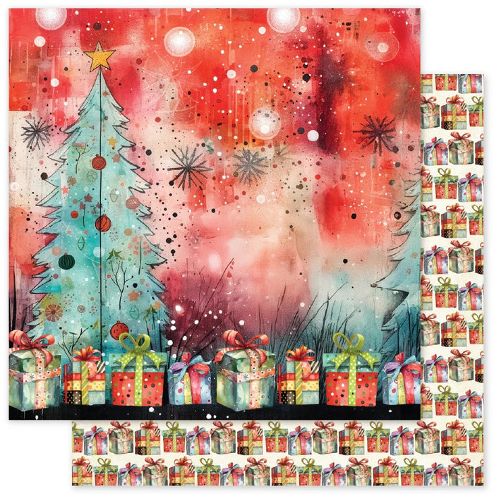 PAPER ROSE MERRY AND BRIGHT BASICS C 12 X 12 PAPER COLLECTION  - 35686