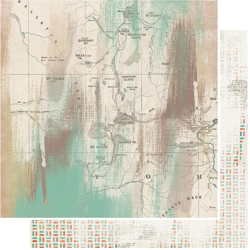 49ANDMARKET VINTAGE ARTISTRY HIKE MORE 12X12 BACKWOODS - VTH34321