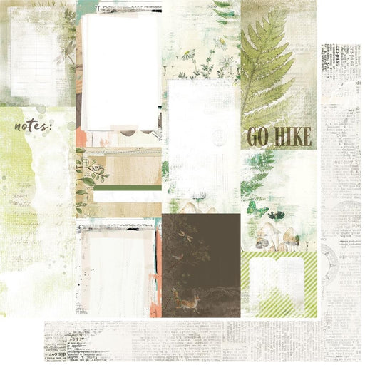 49ANDMARKET VINTAGE ARTISTRY HIKE MORE 12X12 JOURNAL CARDS - VTH34345