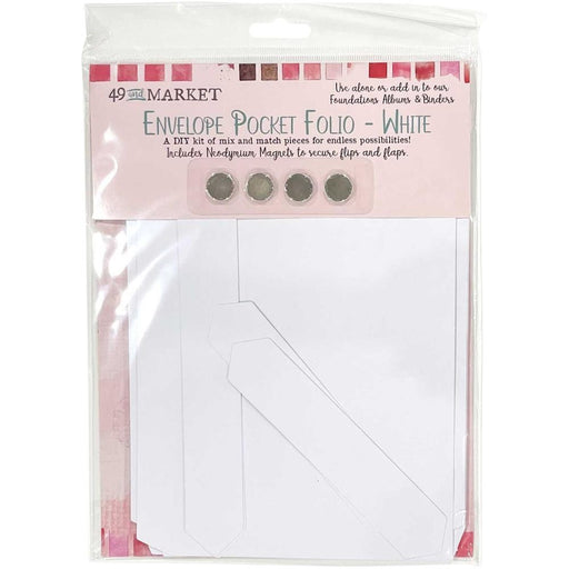 49 AND MARKET POCKET FOLIO SET WHITE - FA-35472