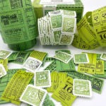 49 AND MARKET VINTAGE BITS ESSENTIAL TICKETS FERN - VB-37421