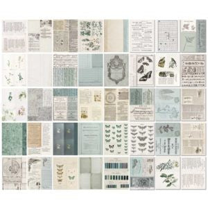 49 AND MARKET ESSENTIALS EUCALYPTUS 6X8 COLLAGE SHEETS - CSE39951