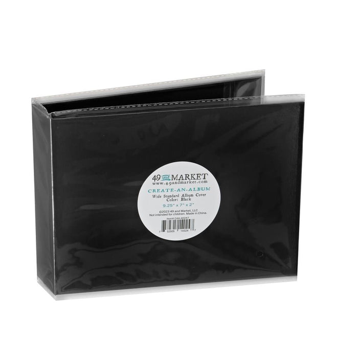 49& MARKET CREATE AN ALBUM WIDE STANDARD 9.25 X 7 INCH BLACK - CAA-40247