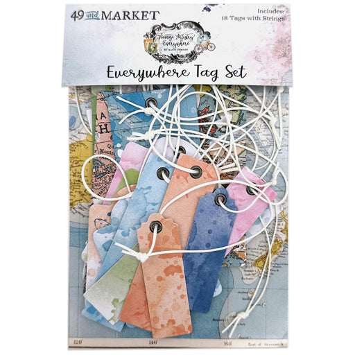 49 AND MARKET VINTAGE ARTISTRY EVERYWHERE TAG SET - VAE-40803