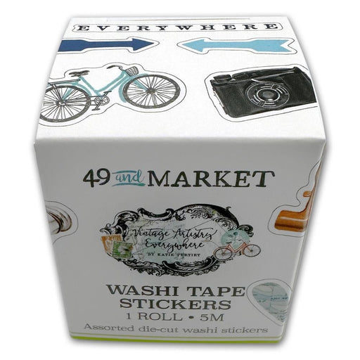 49 AND MARKET VINTAGE ARTISTRY EVERYWHERE WASHI STICKERS - VAE-40827