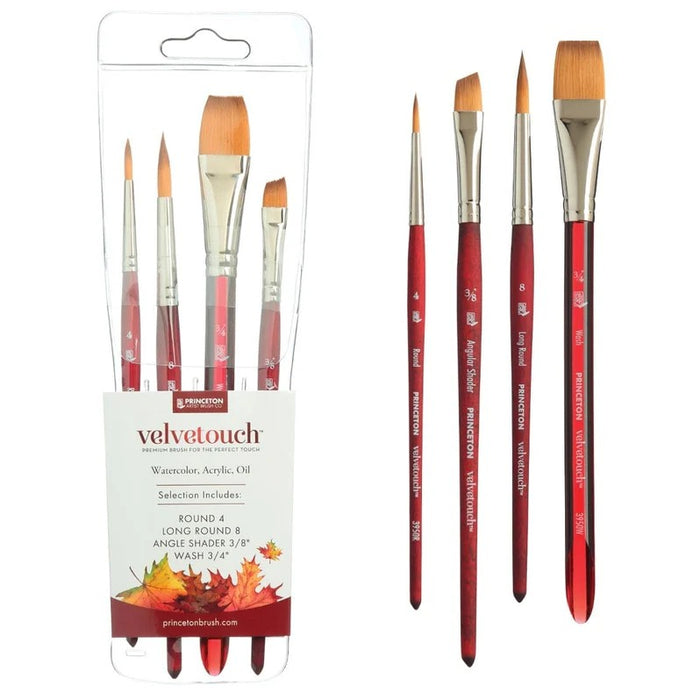 PRINCETON VELVETOUCH PREMIUM BRUSH SET - P3950SETJM