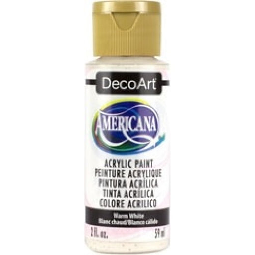 DECOART AMERICANA ACRYLIC PAINT 2OZ -WARM WHITE-DA239