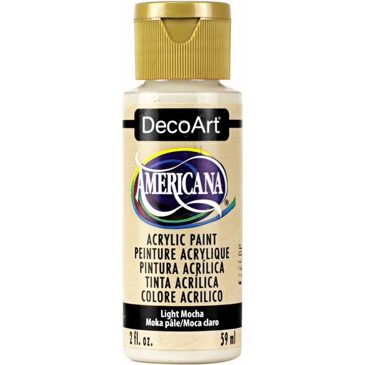 DECOART AMERICANA ACRYLIC PAINT 2OZ - LIGHT MOCHA -DA241