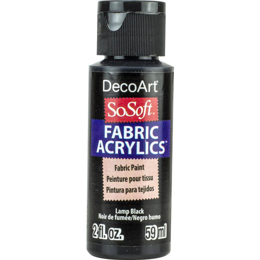DECO ART SOSOFT FABRIC ACRYLIC PAINTLAMP BLACK-DSS240