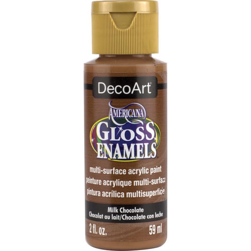 AMERICANA GLOSS ENAMELS ACRYLIC PAINT 2OZ MILK CHOC - DAG   174