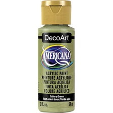 DECOART AMERICANA ACRYLIC PAINT 2OZ -CELERY GREEN -DA208
