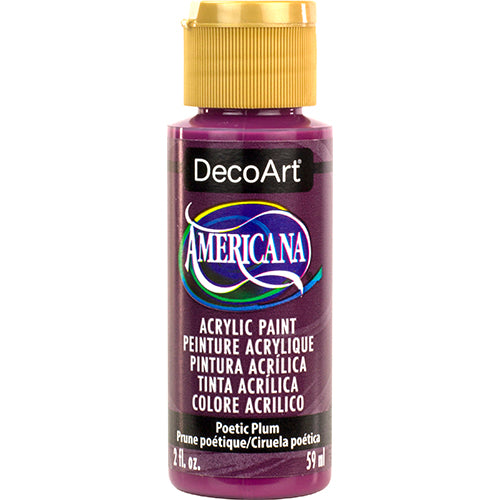 DECOART AMERICANA ACRYLIC PAINT 2OZ -POETC PLUM -DA396