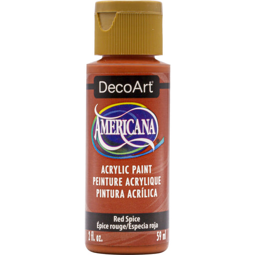 DECOART AMERICANA ACRYLIC PAINT  RED SPICE-   DA404