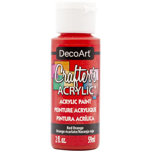 CRAFTER'S ACRYLIC RED ORANGE - DCA171