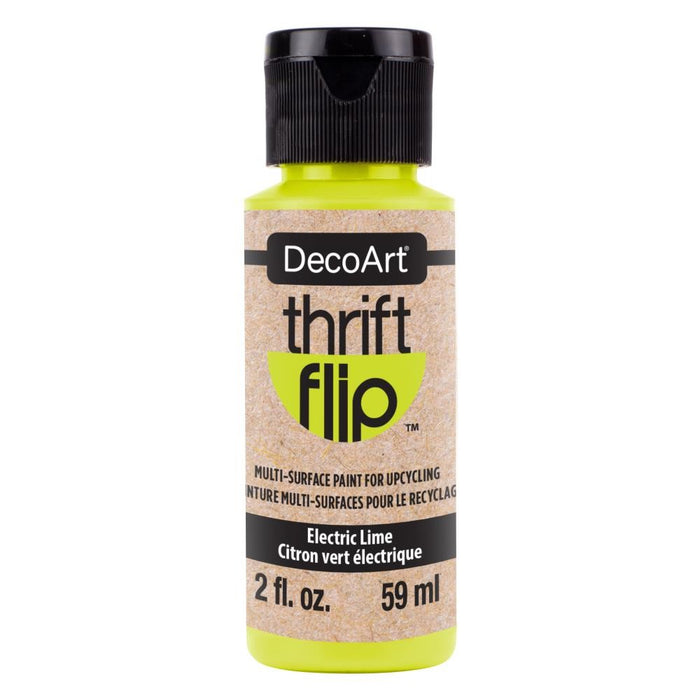 DECO ART THRIFT FLIP ELECTRIC LIME - DTFPO 07