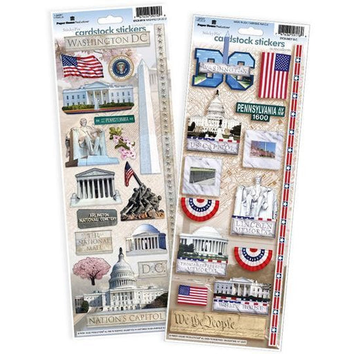 PAPER HOUSE VALUE STICKER PACK WASHINGTON - STCX4001E
