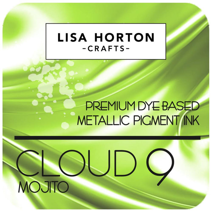 LISA HORTON CRAFTS CLOUD 9 METALLIC INK PADS MOJITO LHCIP217