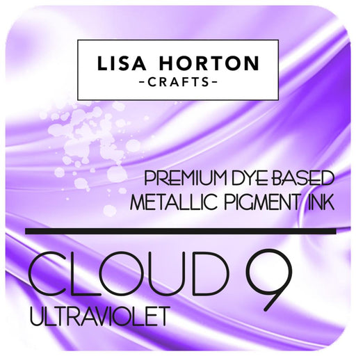 LISA HORTON CRAFTS CLOUD 9 METALLIC INK PADS ULTRAVIOLETLHCIP219