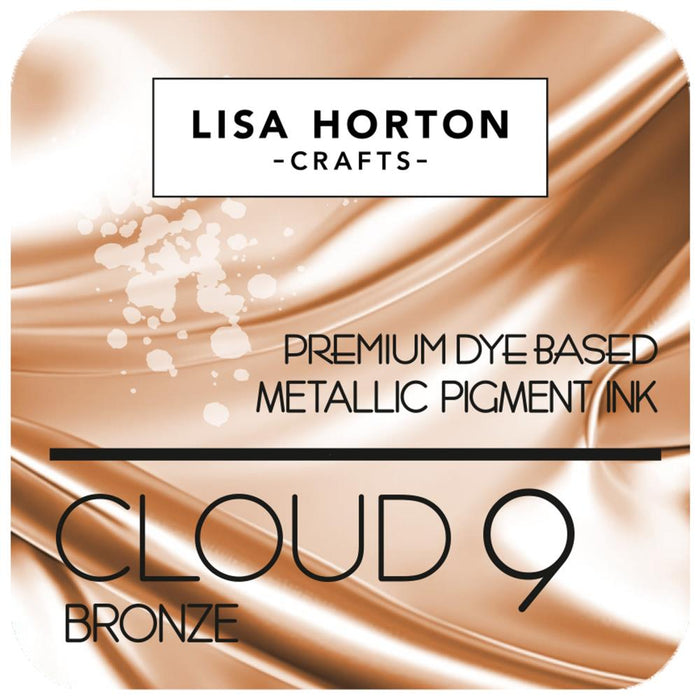 LISA HORTON CRAFTS CLOUD 9 METALLIC INK PADS BRONZE LHCIP222