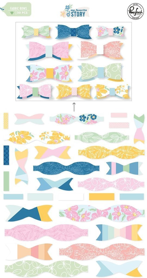 PINKFRESH MY FAVOURITE STORY BOWS - PFRC100720