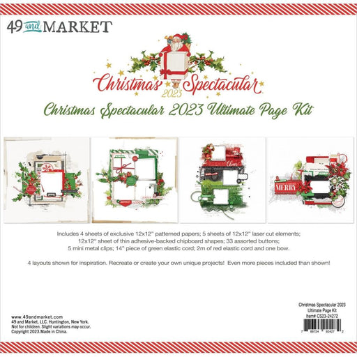 49 ANDMARKET CHRISTMAS SPECTACULAR 12X12 PAPER COLL ULTIMATE - CS23-24272